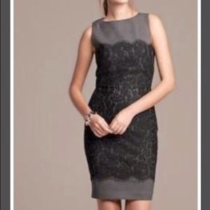 *SOLD* Banana Republic Lace Overlay Sheath Dress
